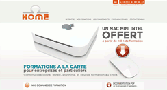 Desktop Screenshot of home.fr