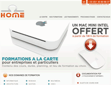Tablet Screenshot of home.fr
