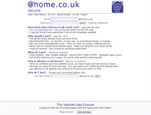 Tablet Screenshot of email.home.co.uk