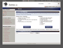 Tablet Screenshot of home.lc